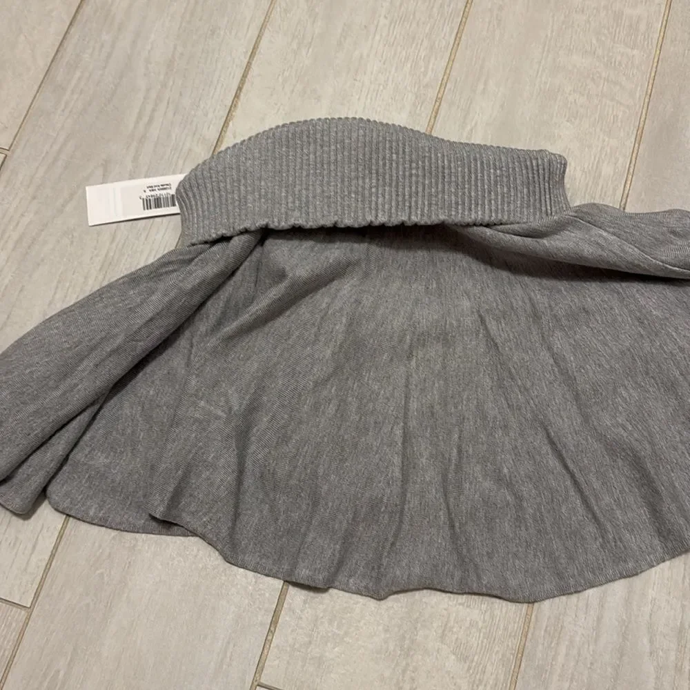 NWT Frankie’s bikinis grey skirt small